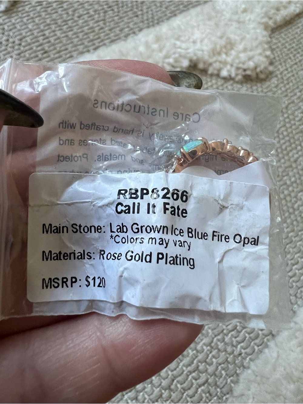 Bomb Party RBP8266 call it fate size 8 rose gold new!! - Picture 4 of 4